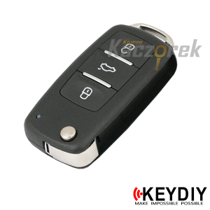 Keydiy 100 - NB08-3 - klucz surowy - pilot